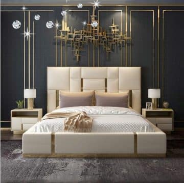 Golden bed